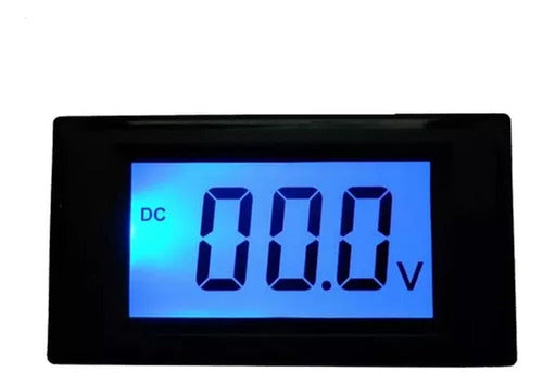 Voltimetro Panel Lcd Tensión Corriente Continua 0-199,9vdc 1