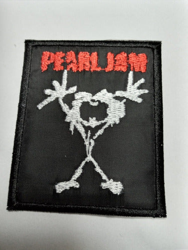 Parche Aplique Aplicacion Bordado Pearl Jam X Unidad 0