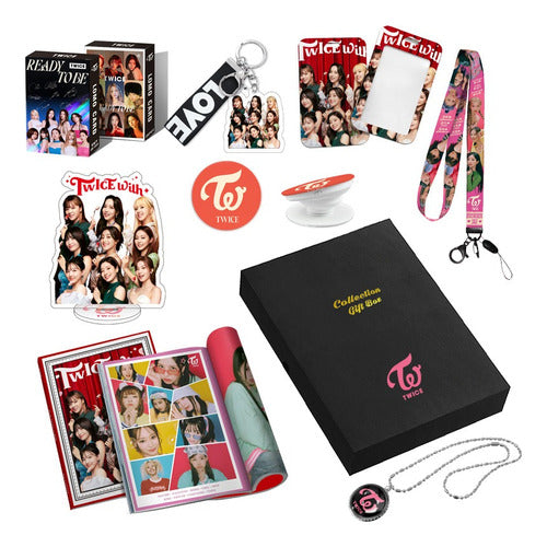 Cartão Fotográfico Twice Kpop Album, Capa Dura, Caixa De Pre 1