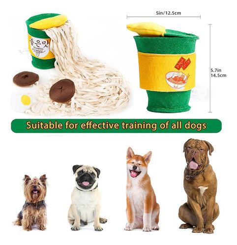 Ikikin Pet Snuffle Feeding Mat, Dog Educational Sound Toys, 1