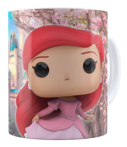 Animefan_ar Customized Chibi Princess Plastic Mug 0