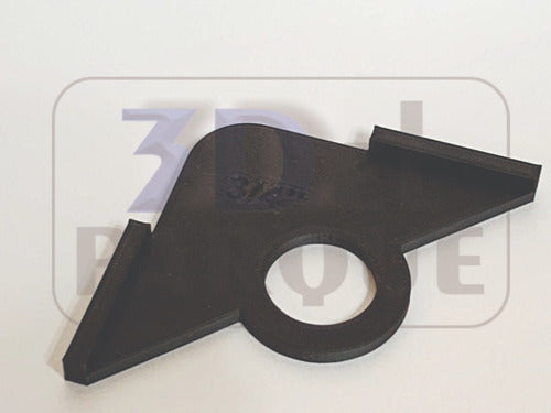 3DelParque Curved Template Kit for Tupi Router - X7 Sizes 4