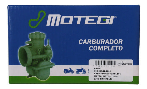 Carburador Kymco Activ 110 Motegi Original Cebador Manual 6