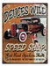 Club del Poster Cartel De Chapa Publicidad Antigua Hot Rod X237 3