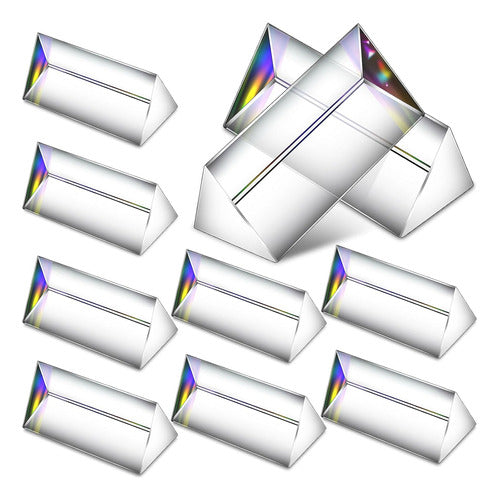 Prismas Ópticos Triangulares De Vidrio Para Efectos De Fotog 0