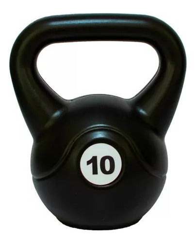 10kg Round PVC Kettlebell Weights - Fitness Experts Manufacturing 0
