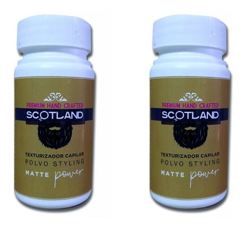 Scotland Texturizing Powder Styling Wax Volume 10g X2 0