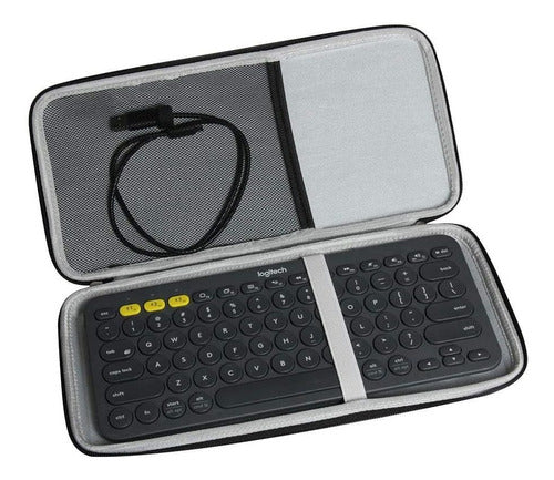 Hermitshell Travel Case for Logitech K380 Keyboard | Black 0