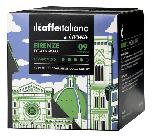 Cápsulas De Café Espresso Firenze Di Carioca 16u. D. G. 0