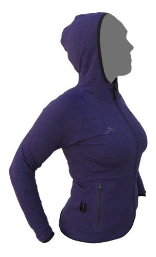 Equipe Campera Dama Mujer Lycra Proteccion UV Deporte Entrenamiento 1