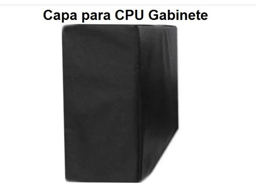 Kit 2 Capas 1. Gabinete Cpu 1. Impressora Resistente Em Tnt. 2