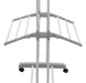 Folding Clothes Drying Rack with 3 Shelves Standing 40 Kg Capacity 3