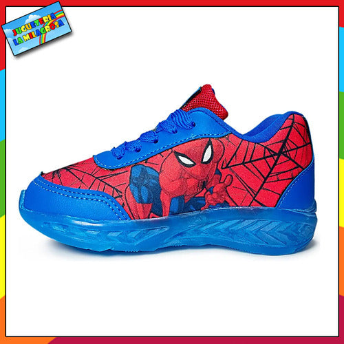 Marvel Spiderman Kids Light-Up Sneakers 3