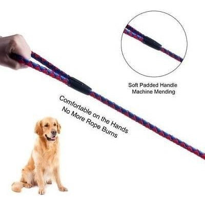 Cuerda De Premium De 5ft Cachorro Mascota Grande Mediano Peq 4