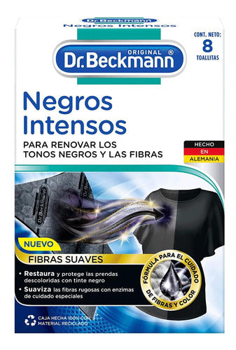 Dr. Beckmann Intensely Black Laundry Wipes 2 in 1 0