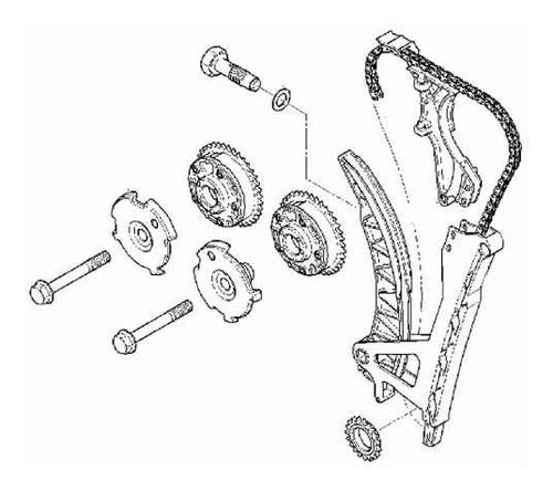 RMT Timing Kit Engranaje 3035 BMW 530i E60 3.0 1