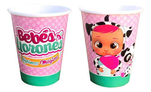 Cry Babies Baby Crying Cups Pack of 10 Official 0