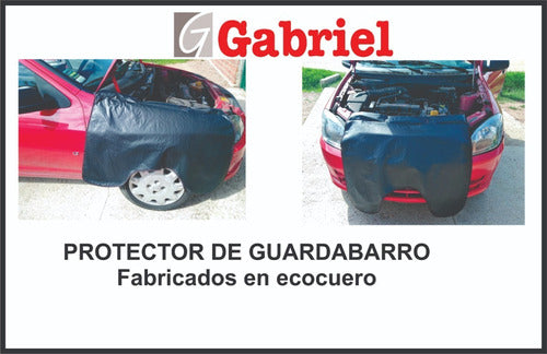 Protector Guardabarro Para Mecanicos En Eco Cuero 3