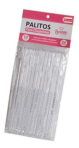 Parpen Lollipop Sticks 13 Cm X 24 Units 6