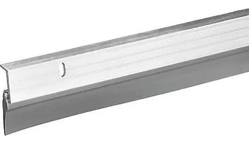Aluminum Polished Door Fixed Threshold 90 cm with Rubber Seal - Ramos Mejia 1