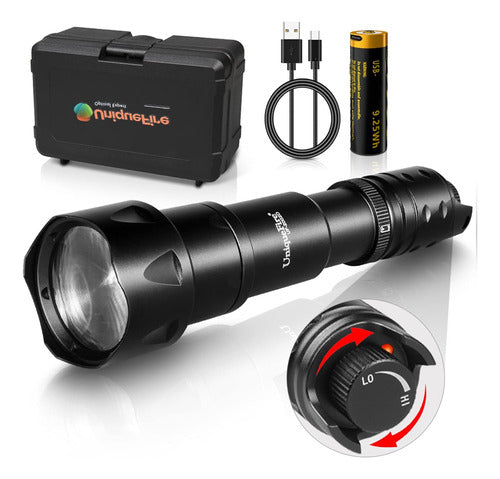 UniqueFire T20 850nm Infrared Illuminator IR 5W LED Flashlight 0