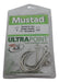 Mustad Ultra Point 10121 Straight Eye 4/0 Hook Pack X5u 0