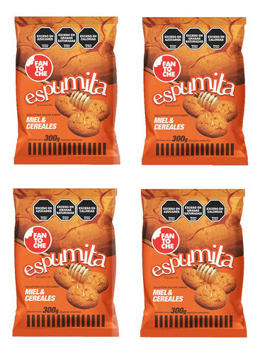 Fantoche Espumita 300gr Pack X 4un - Cioccolato Tienda Dulce 0