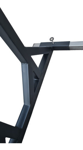 Rack Soporte De Barra Sentadillas Gym (170cm De Alto Max) 2