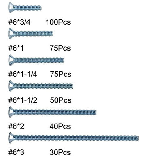 T.K.Excellent Phillips Flat Head Screws 1