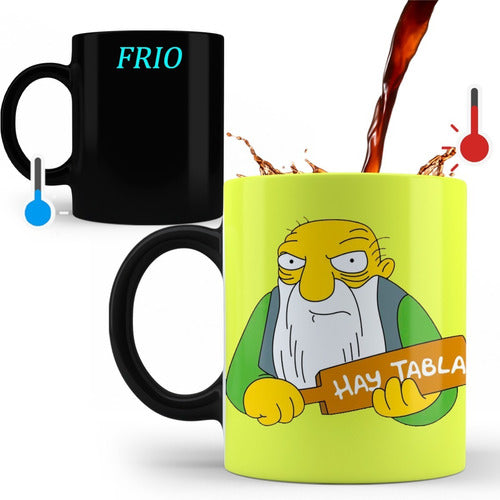 Taza Mágica - Los Simpsons - Termosensible 5