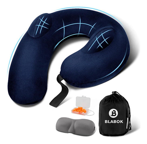 BLABOK Inflatable Travel Neck Pillow 0