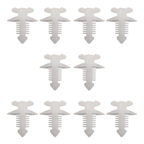 SANTONI Traba Grampa Clips De Tapizado De Puerta Ford X10 Unidades C 0