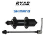 Maza Shimano FH-RM30 36 Radios Cassete Para 7 Vel. 1