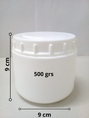 Dr. Nada Combo Plastic Jar 500g X 80 U. And 10 U. X 1 Kg 2