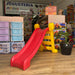 Kids Red Slide - Reinforced Folding Plastic Slide Mipong C 3