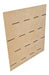 Panel Ranurado Qatari 90 X 60 -  Crudo Mdf Listo Para Pintar 0