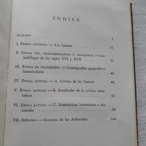 Las Realidades De La Atlantida Imbelloni Emecé Editores 1947 1