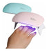 Secador Uñas Lampara Uv Luz Led Sun Mini Seca Esmalte Manos 2