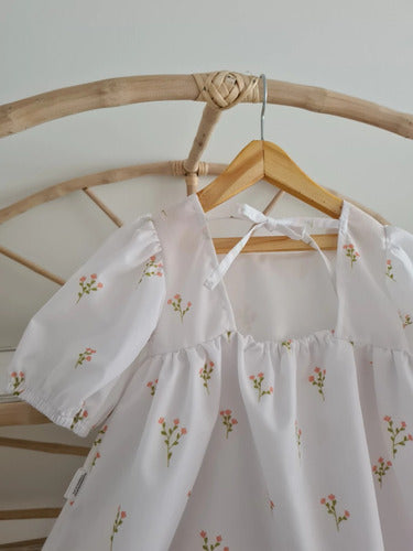 LITTLE SOPHIA Baby Dress for Baptism and First Year in Cotton 10