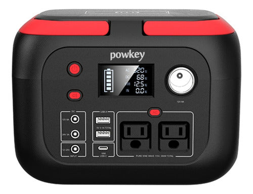 Generador Portátil Energía Litio 300w Camping, Cargador, Ups 0