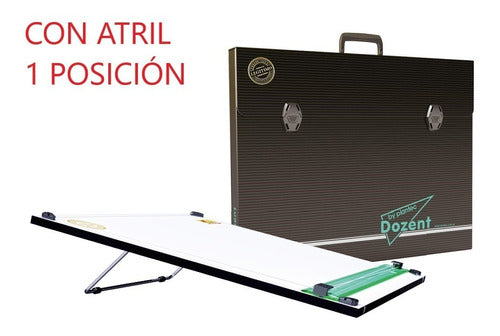 Plantec Kit De Dibujo Técnico 26 Art Dozent Tablero 50x60 C/ Atril 1