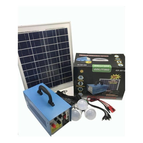 Kit  Solar Solar Con Inversor 220v/ 100w, Sistema Emergencia 3