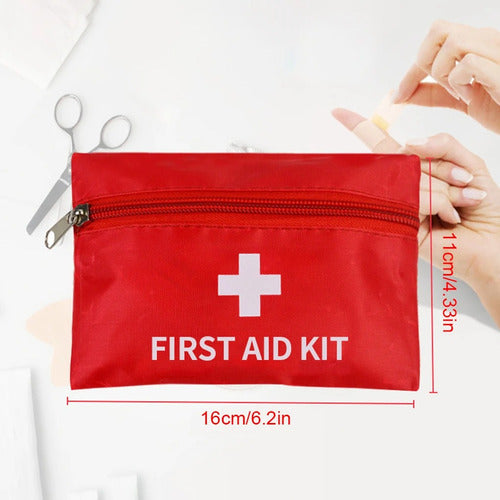 Mini Bolso Para Kit Primeiros Socorros Medicamento Remédio 3