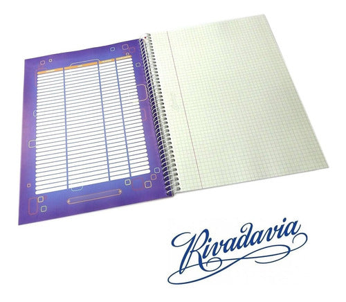 Rivadavia ABC Notebook 20.2 x 26.7 cm 100 Sheets Grid 1