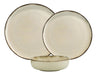 Mix & Match Set 12 Pieces Dinnerware Plate Shallow Dessert Deep Edge Aging 0