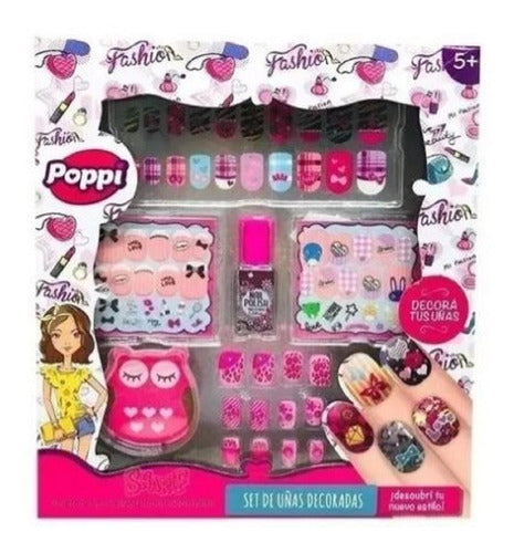 S&li Kids Makeup Toy Set - Decorated Nail Art Kit 0