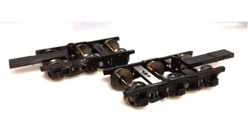 Athearn Bogies Passenger Three-Axle Metal Wheels HO 1/87 0