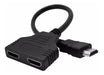 Audio Sonic Cable Adaptador Splitter HDMI Macho a 2 HDMI Hembra HDG060 1