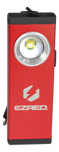 E-Z Rojo SPR200BK 200 Lm Recargable Cob Led Luz De Bolsillo 0