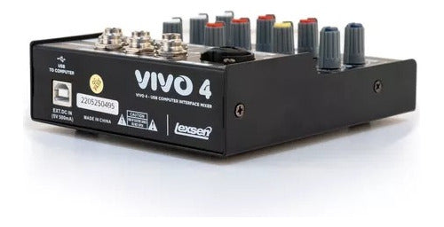 Lexsen Vivo 4 Professional Passive Mixer Console Audio Mixer 1